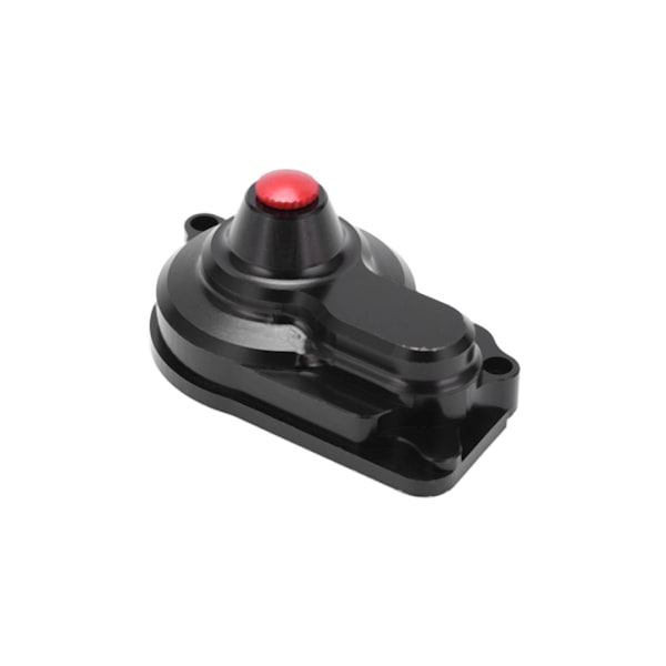 RC Metall Bakre Huvudväxelkåpa Växellåda Hus för LOSI Mini‑T 2.0 2WD 1/18 RC Stadium Truck Uppgraderingar DelarSvart