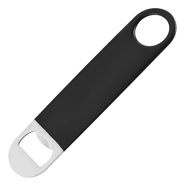 6 Pak Holdbare Rustfrie Stål Flade Flaskeåbnere 7 Tommer Rød Sort Blå Nemt Greb