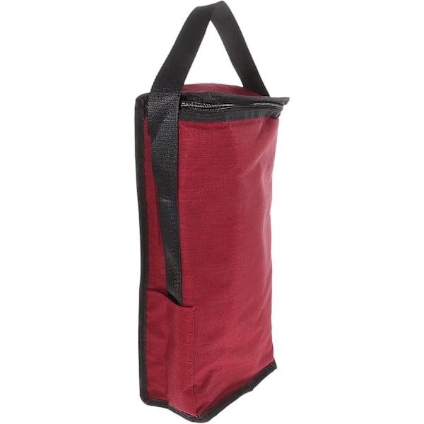 Burgundy - 1 Piece, 2 Portable Cooler Bags for Camping, Beach, and Travel