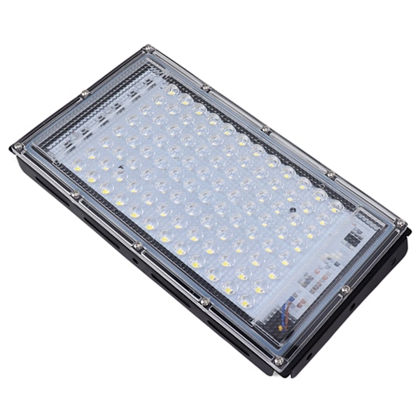 Ammattimainen 100 W:n LED-katulamppu, korkea kirkkaus, 96 LEDiä, energiansäästö, vedenpitävä ulkovalo, 180-240 V, puhdas valkoinen