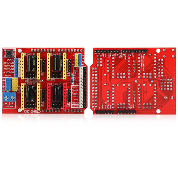 Witbot CNC Shield udvidelseskort+drv8825 stepmotor driver+køleplade til Arduino V3 gravering