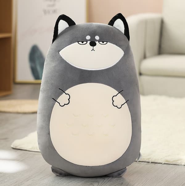 60 cm Squishmallows Pehmolelu - Kawaii Pehmeä Iso Tyyny Husky Husky