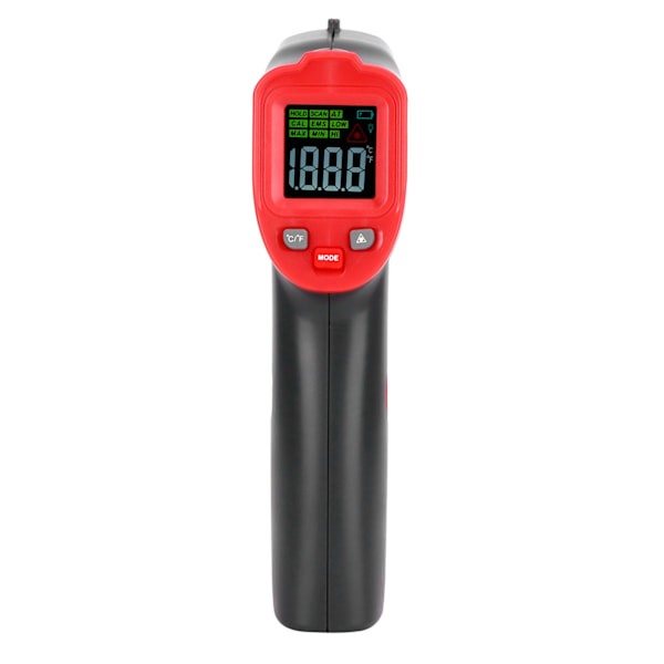 Infrarød termometer bærbar LCD temperaturmåler måleinstrument -50‑600℃/‑58‑1112℉