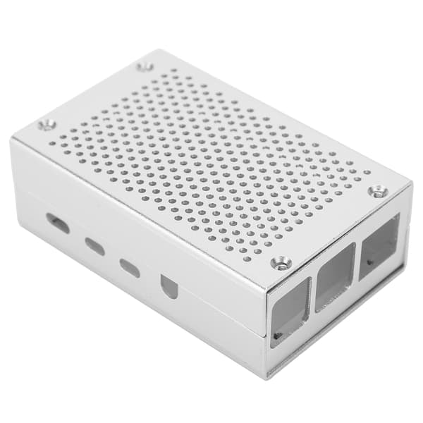Kjøleskall i aluminiumslegering med vifte for Raspberry Pi 4 Model B