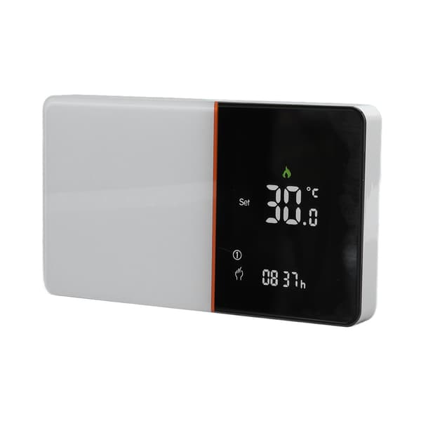 Termostat 5A dubbelsensor spara pengar skydda miljön LCD-temperaturregulator för värmekontroll 95‑240V