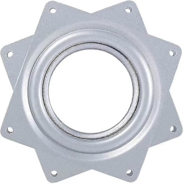 Kulelager Dreiebord, dreieplate, dreiefot, 360 graders roterende brett, dreie firkantet metall, dreie båtkrakk bar, dreiekrakk seteplate, 4 tommer-B15