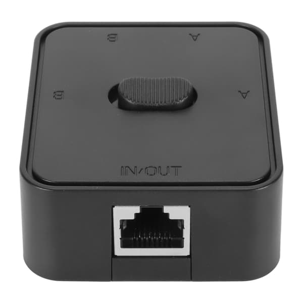 2 Port Gigabit Netværk Switch 10 100 1000Mbps 2 Ind 1 Ud 1 Ind 2 Ud PoE Extender Switch RJ45 Splitter Vælger Switch til Cat 6