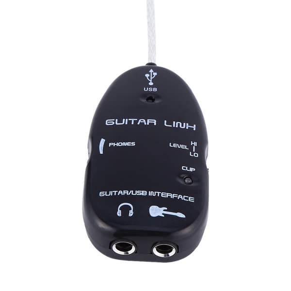 Kitarasta USB-liitäntäkaapeli Linkki ääni PC-tallennussovittimelle