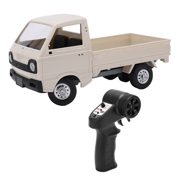 1:16 RC-kuorma-auto, 4-pyöräinen leluauto 2,4 GHz:n langattomalla kaukosäätimellä ja USB-latauksella