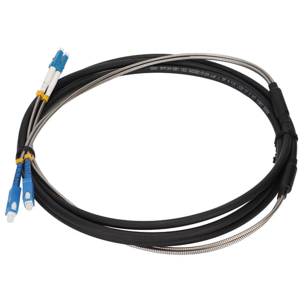 Fiberoptisk kabel 3 meter SC til LC Single Mode pansret patchkabel til Ethernet-datacenter