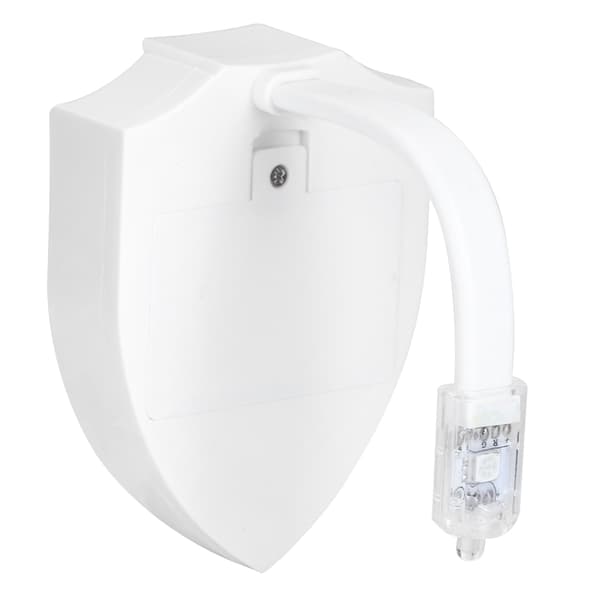 Vandtætte toiletlys med bevægelsessensor LED natlampe med UV-lys til badeværelset