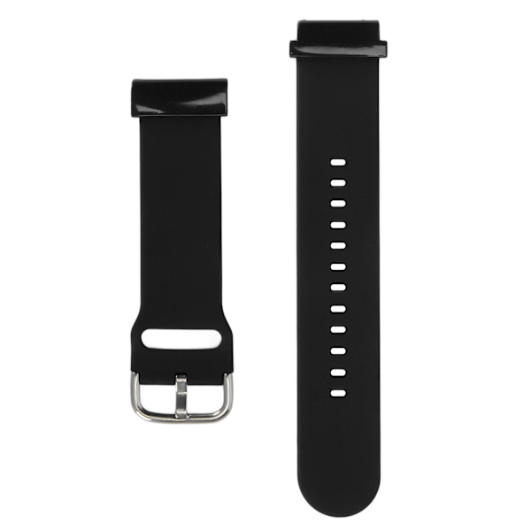 26 mm silikonklokkerem Fleksibel justert erstatningsarmbåndsrem for Fenix ​​7X 6X 5X Black