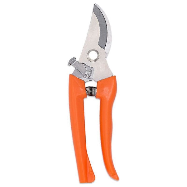 Mikro-spets Beskärningssax Lövtrimmer Trädgårdssax Handsekatör med Rostfritt Stål 17.3cm Orange