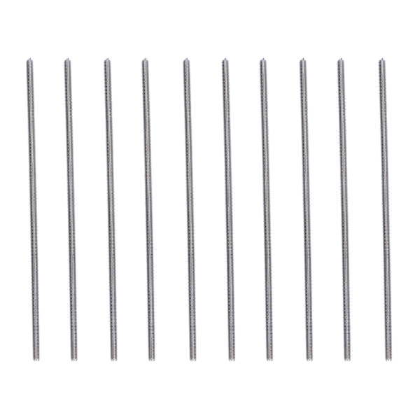 4808-serien M4 stangstenger slitesterke slitesterke slitesterke rustfrie stål gjengestenger 4808-0004-0090