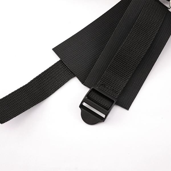 4 STK Justerbare Bindestropper Nylon Håndledd Ankel Bondage Stroppesett Seng Sove Stropper