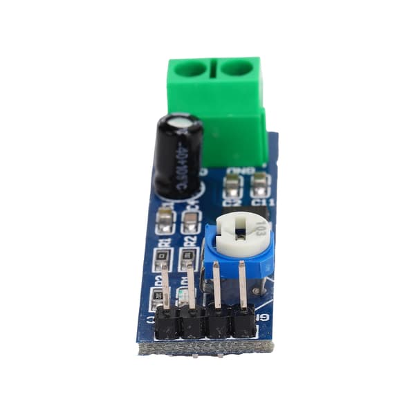 LM386 Effektförstärkarkort 200 Gånger Förstärkning Mono Ljud Effektförstärkarmodul 5V-12V