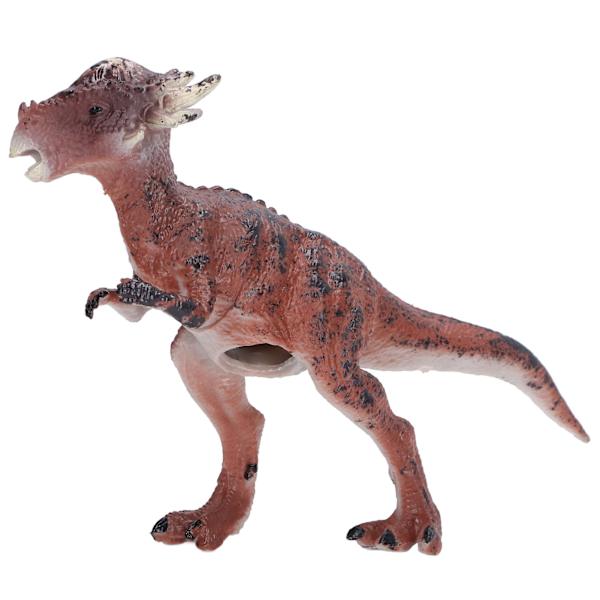 Dinosaur Figurine Barn for barn, Statisk Pachycephalosaurus Dinosaur Model Leke med Lyd Dekorasjon Gave