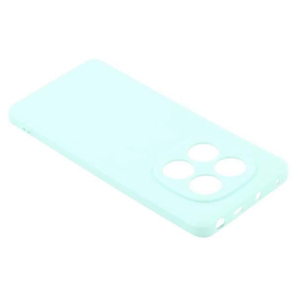 Bulk Buy Compatible with Xiaomi Redmi Note 14 Pro 5G Case Straight Edges Soft TPU Matte Phone Back Cover LightBlue