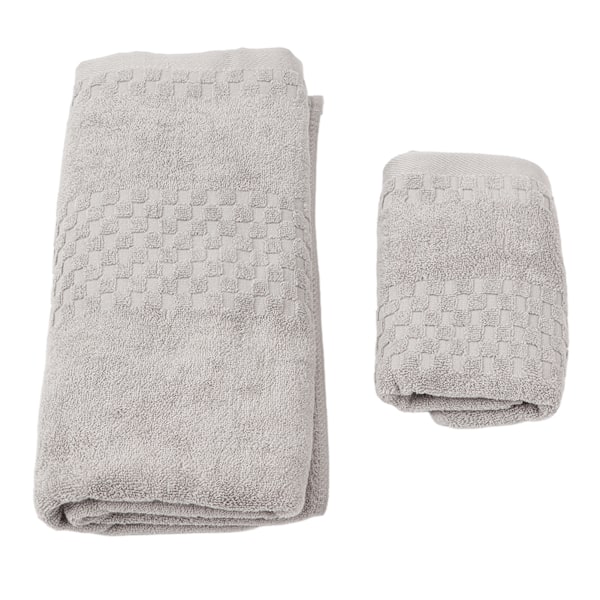 1 badlakan 1 handduk ren snabb torkande absorberande bomull badlakan set för vuxna 70x140cm