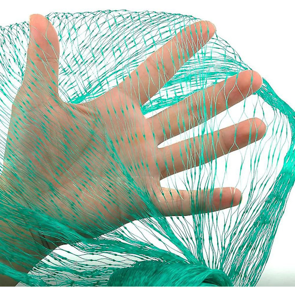 Green Garden Anti-fågelnät för fruktträd, grönsaker, blommor, grödor - 4 x 6 meter - 15 x 15 mm mesh