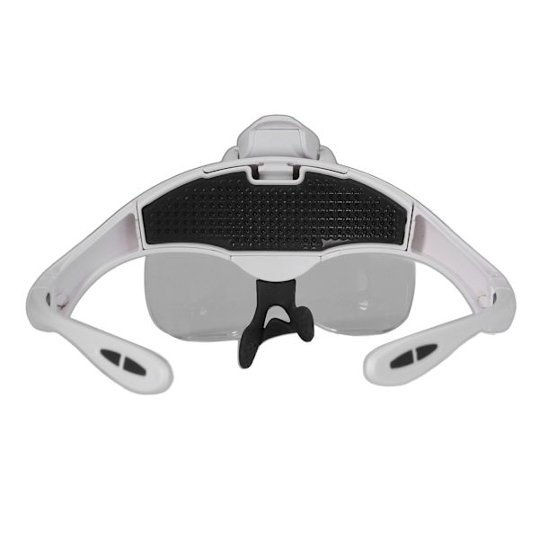 Huvudband Lupp USB Laddning Akryl Optiska Linser Ergonomisk LED Upplyst Handsfree Förstoringsglas För Läsning