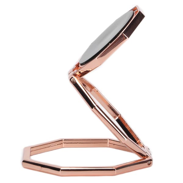 Telefonringholder Roterbar Sammenfoldelig Magnetisk Specialformet Fingerstativ Roseguld