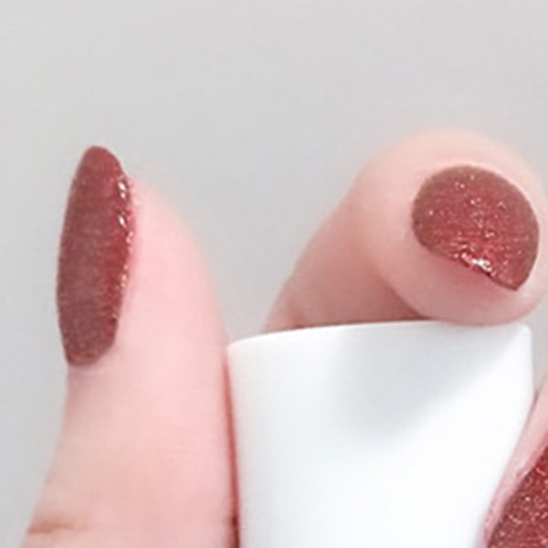 Enkel avskalning Snabbtorkande nagellack Kvinnor Bärbar vattenbaserad nagellack för dejting dansfest 16