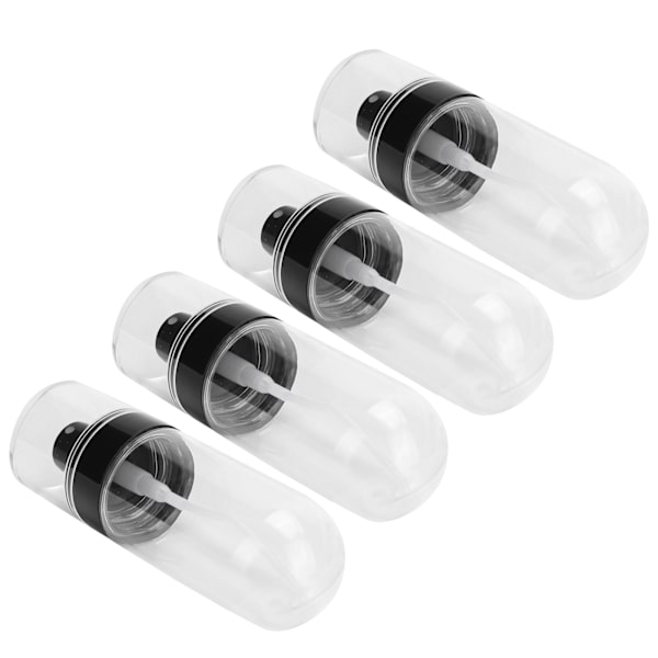 4-pack sprayflaskor set mini bärbar plast rese tom påfyllningsbar behållare dispenser 60 ml