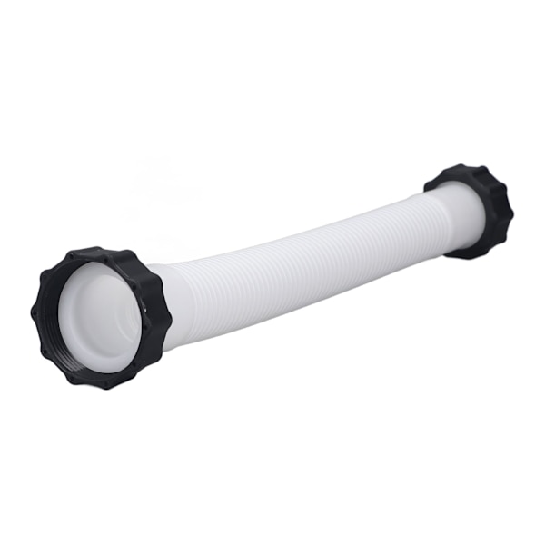 Erstatningsslange for bassengpumpe for Intex 1,5 tommers diameter Erstatningsslange for bassenger over bakken Hvit 0,4 m / 1,3 fot