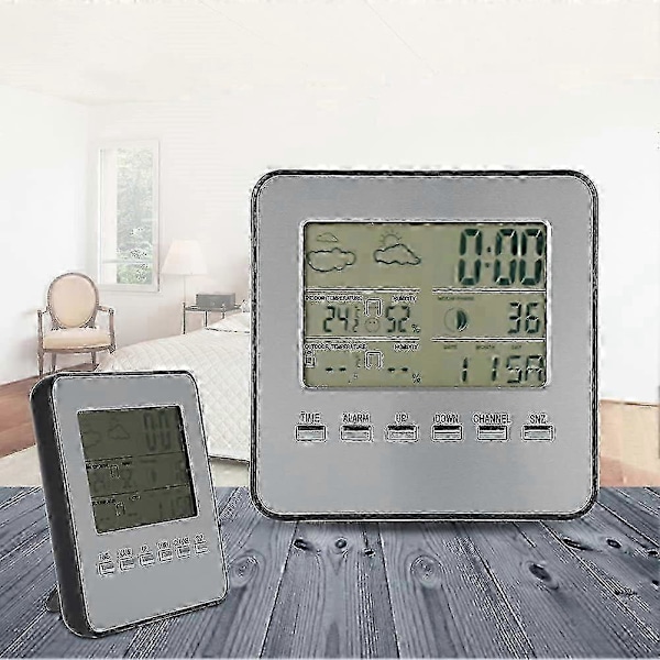 Termometer Hygrometer i Digital Trådløs Meteorologisk Station