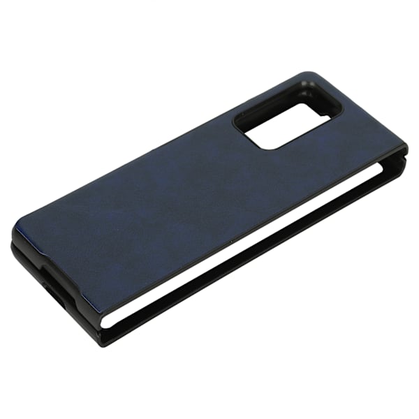 Mobilt läderfodral för Samsung Galaxy Z Fold 2 skyddande fodral AntiFall-fodral (Blå )