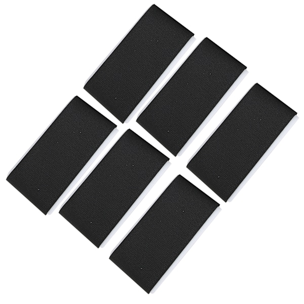 6 stk. justerbare skistropper Fastener Tape Hook and Loop Ski Fixing Wraps til nem transport