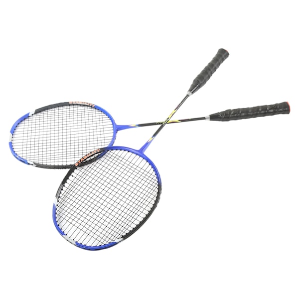 2 stk Badminton Racket Carbon Alloy Ultra Lett Sports Tilbehør for Trening Konkurranse