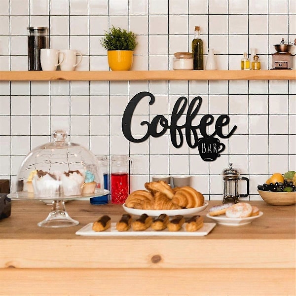 Metallhängande Kaffebar Väggskylt Pot Head Hängande Skylt Men Först Kaffe Metallskylt Kaffestation Zekai