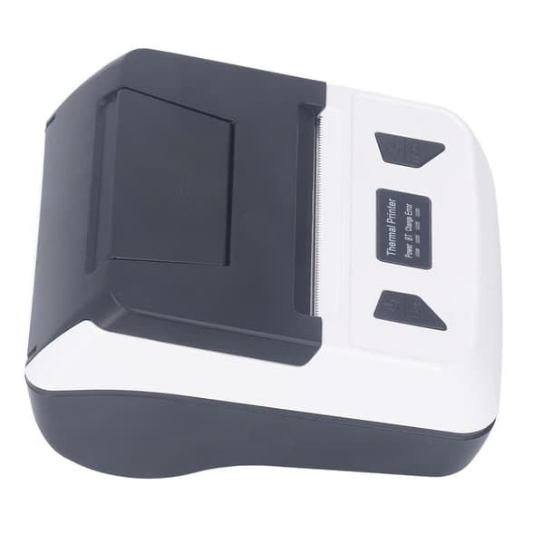 Termisk skriver Bluetooth bærbar minikvittering billettregning POS-utskriftsmaskin hvit 80 mm for WindowsXP