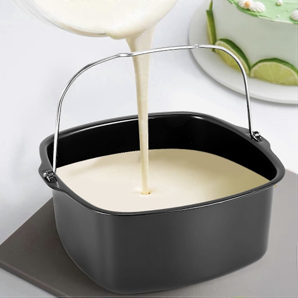 Airfryer Elektrisk Frityrkoker Non-Stick Bakeform Stekebrett
