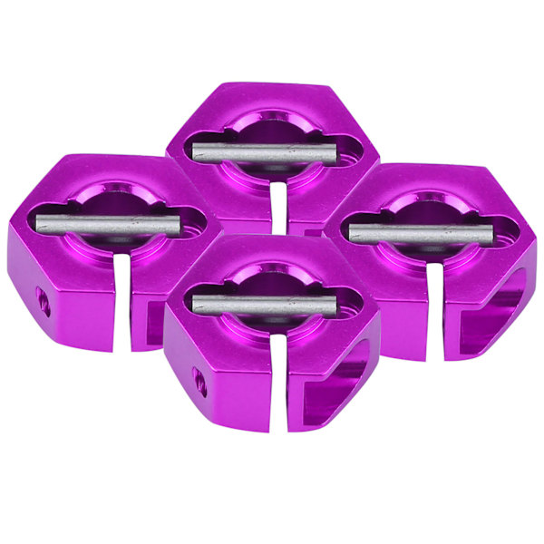 12mm Universal Wheel Hex Hub Adapter för HSP Sakura 1/10 Scale RC Bil (6mm, Lila)