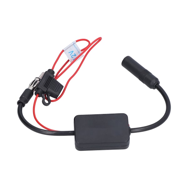 Universal 25DB Antennesignalforstærker til 12V Auto Marine Boat RV Truck SUV Radio