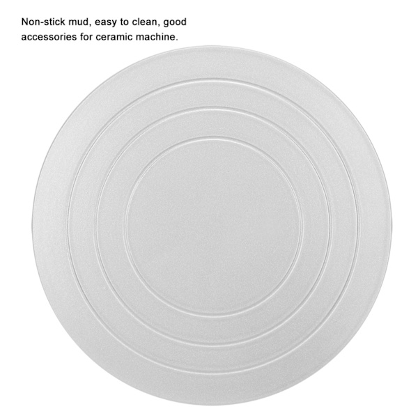 PVC-profil keramisk maskin keramikhjul Roterande bord Vridskiva lermodelleringsskulptur (30 cm)