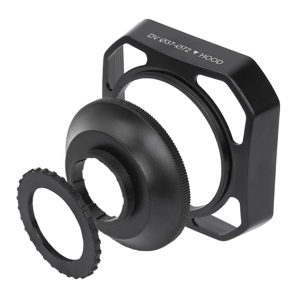 37mm/72mm DV-kameran vastavalosuoja, tarpeeton valon pysäytin