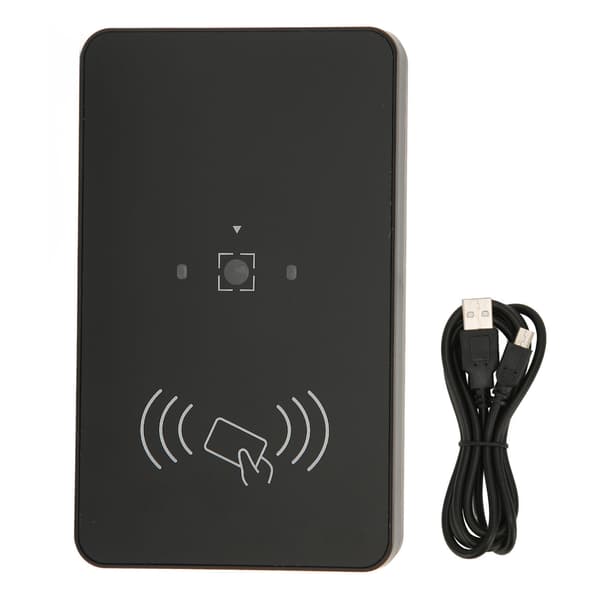 Access Smart Card Reader Snabb Noggrann Liten Bärbar 2D-skanner för Kontorsbyggnader som Stöder Grindar Besöksmaskiner