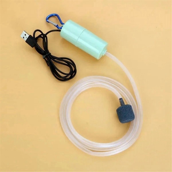 Akvarium Syre Pump, Akvarium USB Tyst Luftkompressor