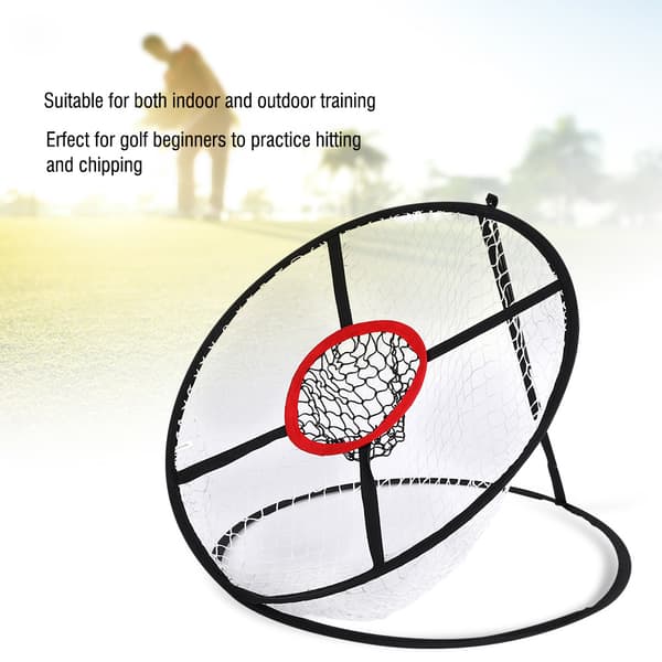 Kaksikerroksinen ponnahdus sisä- ja ulkogolfharjoittelun kohdechippiverkko