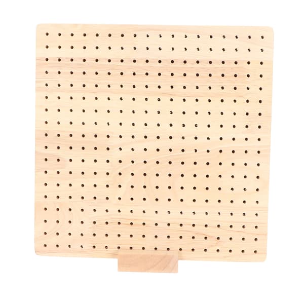 Hækling Blocking Board Håndlavet Træ Strikke Blocking Måtter med 20 Rustfri Stålstifter 5 Store Øje Syning Nåle