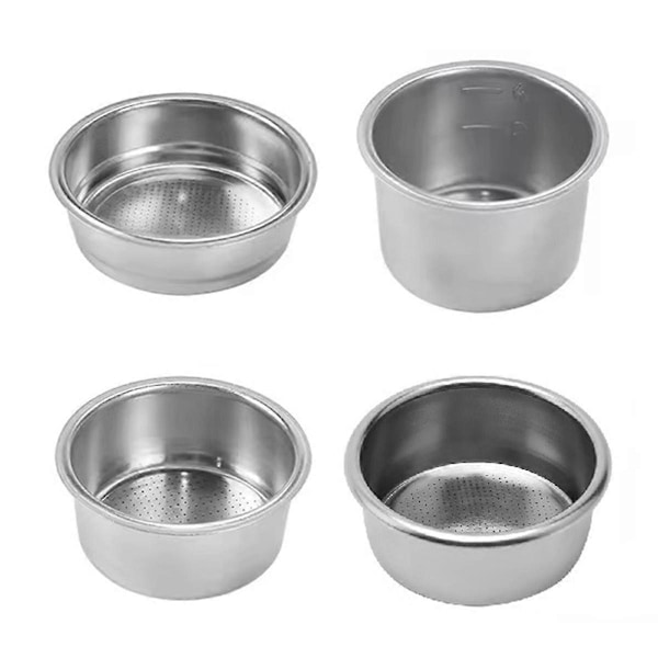 51 mm kaffefilterkorg Lämplig för bottenlösa filterkannor 4 verktyg
