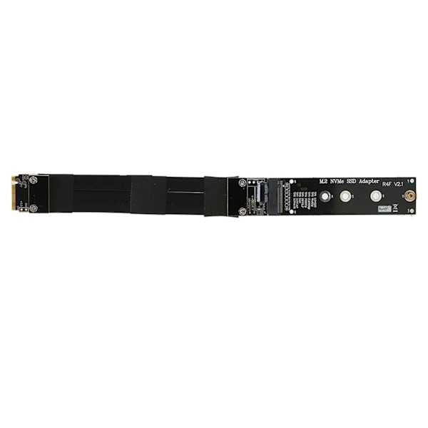 M.2 NVMe SSD -jatkokaapeli PCB R44SF M.2 - PCI E 3.0 X4 32 Gt/s M Key -jatke Winille ja Linuxille 10 cm