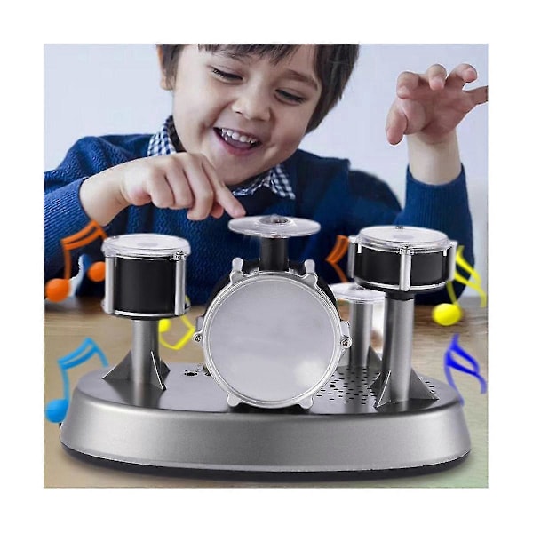 Børne Trommesæt Finger Trommesæt Elektronisk Mini Finger Tromme Bærbar Finger Touch Tromme Nyhed Skrivebord
