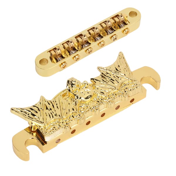 Gitar Roller Saddle Bridge 6-strengs mutter med 6 mm monteringshull for EPI elektrisk gitar