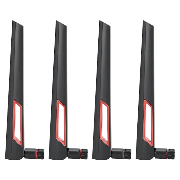 4 stk SMA Omnidirektional WiFi-antenne Passer til RT&#8209;AC68U EX6200 AC15 AC3200 AC66U