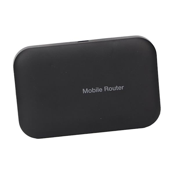 WiFi Hotspot 2000mAh Batteri Kompakt Bærbar Sort 4G SIM-kort Router til Hjem Kontor Rejser